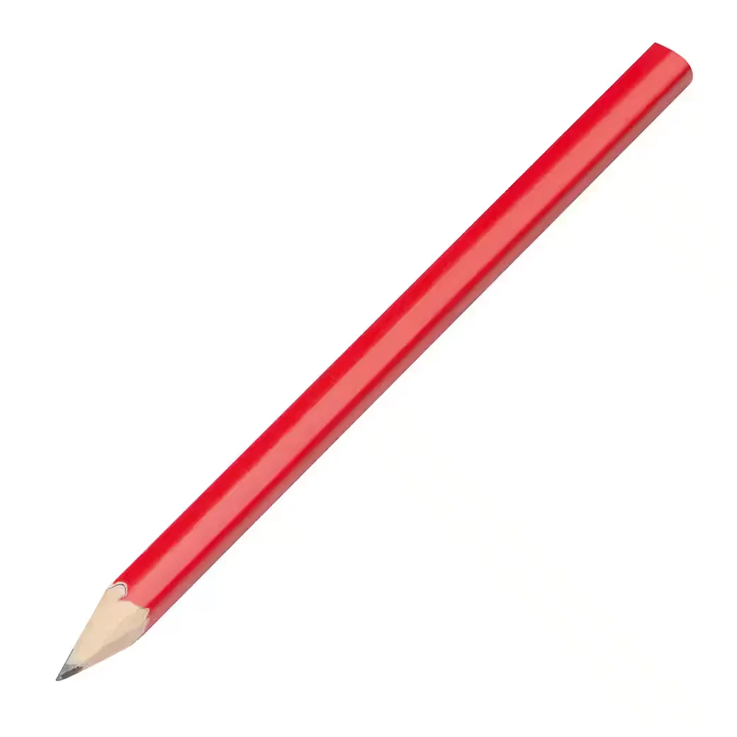 EASY GIFTS Zimmermannsbleistifte 10er rot 17,7cm